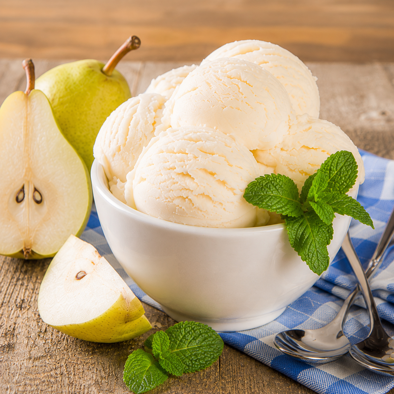 Pear sorbet