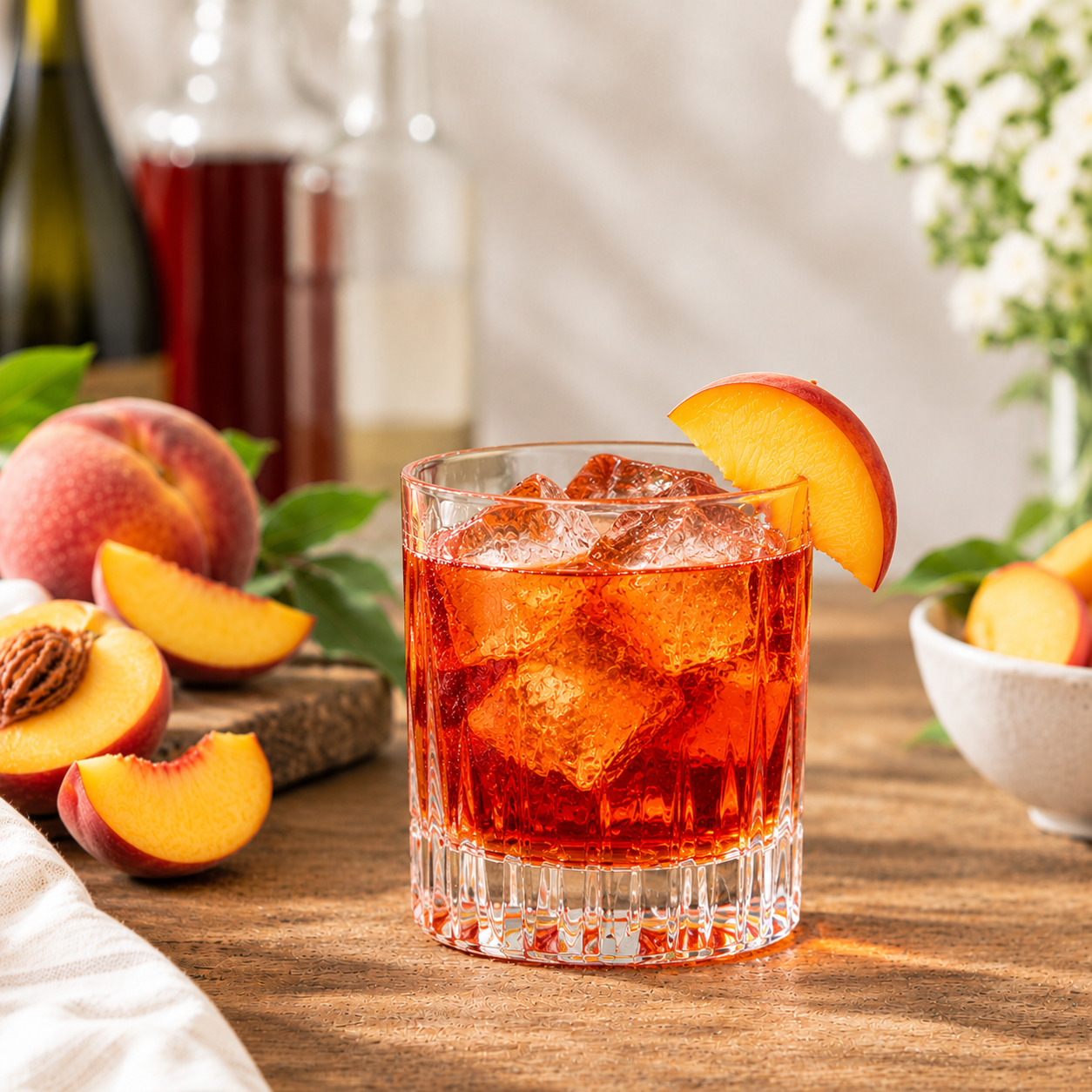 peach negroni 